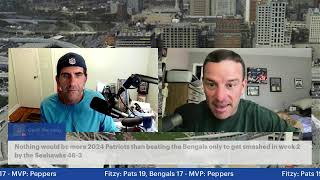 Patriots  Bengals Preview amp Prediction 6ringspod Live [upl. by Haimirej]