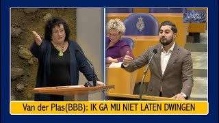 Van der Plas BBB vs DENK quotHet is zo KINDERACHTIG wat HIER gebeurtquot 24012024 [upl. by Htnnek928]