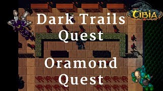 Dark Trails QuestOramond QuestGLOOTH ENGINEER Addon  Tibia [upl. by Joiner352]