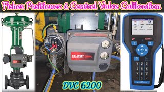 Fisher Positioner Auto Calibration  Control Valve Calibration  Fisher DVC6200 Positioner Calibrate [upl. by Sky227]