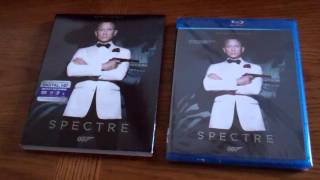 SPECTRE  Unboxing James Bond 007 Bluray  Digital HD [upl. by Lorenzo910]