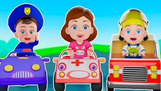 Jobs and Occupations Song  more Nursery Rhymes amp Kids Songs [upl. by Miltie]