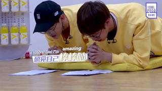 ENG Idol Producer EP8 Exclusive Preview Playful Jackson Trainees do plankings to help singing [upl. by Anerehs]