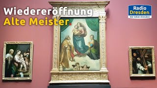 Radio Dresden  Wiedereröffnung der Gemäldegalerie quotAlte Meisterquot [upl. by Pinkerton]