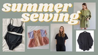 SUMMER SEWING  My Plans amp What I’ve Made Recently [upl. by Ramon]