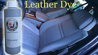 Restore Your Seats with Leather Dye [upl. by Nahtanod]