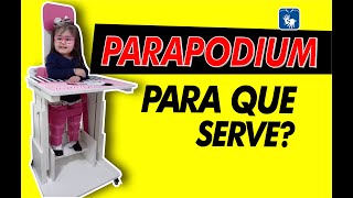 PARAPODIUM  Conheça os Benefícios da posicão ortostática Acessível em Libras [upl. by Sennahoj]