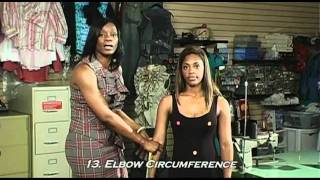 13 Elbow Circumference  Taking Measurements with Designer Tawni Haynes [upl. by Aiker]