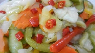 Pickled Mixed Vegetables Recipe [upl. by Annawot]