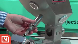 How to cleaning a Movacolor gravimetric dosing system in 60 seconds  Movacolor [upl. by Jamaal699]