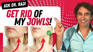 GET RID OF YOUR JOWLS WITHOUT SURGERY  Non Surgical Facelift [upl. by Lezlie729]