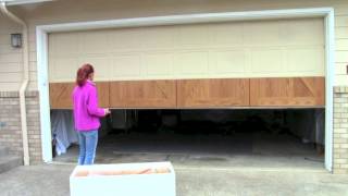 How to install your GarageSkins Realwood Overlay System on your existing door [upl. by Llerdnek]