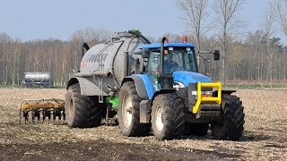 New Holland TM190 amp Joskin 14m³  Loonwerken Van De Voorde Hendrik [upl. by Annawaj276]