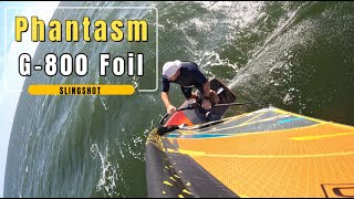 Wind foiling the Slingshot Phantasm G800 foil [upl. by Dale164]