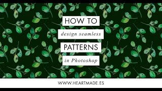 How to design patterns in Photoshop [upl. by Utica166]