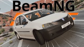 DACIA LOGAN  BEAMNGDRIVE MODS [upl. by Eelloh]