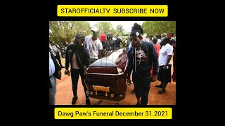 Dawg Paw get a proper send off Christopher Dawg Paw funeral 11312021 [upl. by Sven]