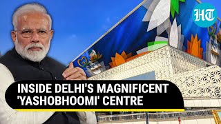 Watch Splendid First Visuals Of Delhis Yashobhoomi Convention Centre  Bigger Better Beautiful [upl. by Monjan]