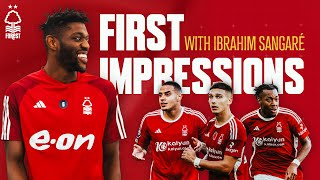 🧐FIRST IMPRESSIONS WITH IBRAHIM SANGARÉ  PREMIER LEAGUE [upl. by Wilhelmina292]