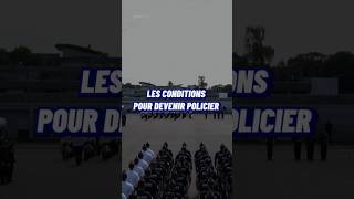 LES CONDITIONS POUR DEVENIR POLICIER policenationale policier police justice [upl. by Merilee]