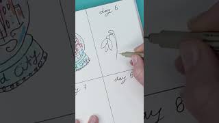 Hoe teken je een sneeuwklokje art drawingtutorial diy [upl. by Mandi]