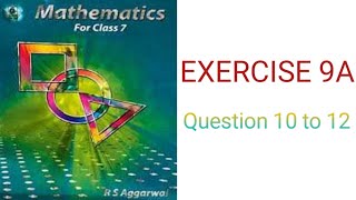 class 7 math rs aggarwal exercise 9B question 10 to 12 solution Unitary method [upl. by Iives212]