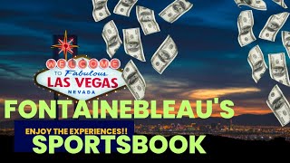 The Brand New Sportsbook in Las Vegas at Fontainebleau [upl. by Norrad]