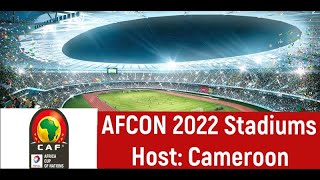 Cameroon Stadiums for 2022 African Nations Cup [upl. by Stetson]