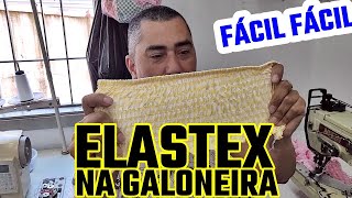 COMO COLOCAR ELASTEX NA GALONEIRA DE UM JEITO SUPER FÁCIL  Atelier Greghi [upl. by Nolyad470]