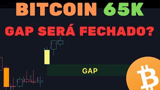 BITCOIN 65K SEGURANDO  NASDAQ DUMP  O GAP SERÁ FECHADO  Análise TécnicaSentimento [upl. by Nari338]