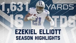 Ezekiel Elliott 2016 Rookie Season Highlights  Dallas Cowboys  NFL [upl. by Reece]