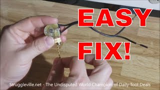 How To Change A Ceiling Fan Pull Chain Switch [upl. by Aronel839]