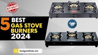 Top 5 Best 3 Burner Gas Stove in India 2024  Best Gas Stove Burner 2024  Top Cooktop in India [upl. by Modie]