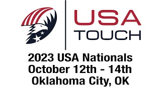 2023 USA Touch Nationals  International Test Match [upl. by Oilalue356]