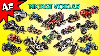 Every Lego Ninjago Ninja amp Villian CARS  VEHICLES  Complete Collection [upl. by Aisayt565]