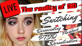 UNBOXING LIVE What Dissociative Identity Disorder REALLY looks like PTSD SWITCHING DISSOCIATING [upl. by Iniretake346]