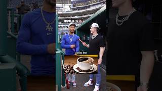 How much CAFFEINE do Dodgers players drink⚡️☕️🤯shorts [upl. by Nade]