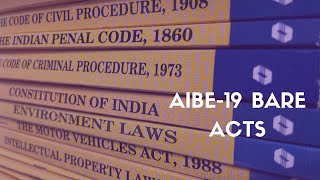 Bare Acts for AIBE19 which bare acts to buy [upl. by Uon]