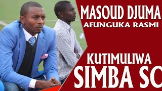 Masoud Djuma Afunguka Mazito Kutimuliwa Simba  Akubali Kuondoka [upl. by Auof]