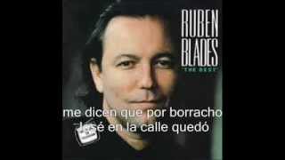 what happened Ruben Blades letra [upl. by Llyrehc]