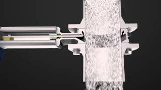 Orbinox Stainless MU Sluice Gate Animation [upl. by Chouest]