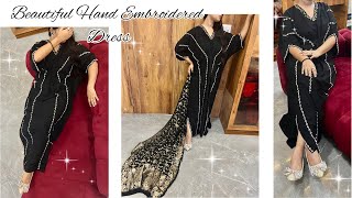 Pinterest Inspired Outfit ✨Elevate your Style with Designer Dress  Full Tutorial Embellished Dress [upl. by Otreblig]