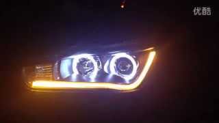 Flexible LED DRL Light [upl. by Needan]