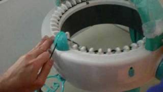 How to Thread a Circular Knitting machine [upl. by Eiten858]