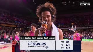 Trentyn Flowers Drops 23 Points In Adelaide 36ers First Win [upl. by Clute737]