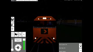 Roblox Trainways NR Class horns while I’m driving [upl. by Onairotciv]