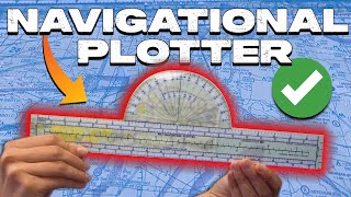 How To Use A Navigation Plotter For Private Pilots [upl. by Kyla]