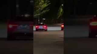 BMW M4 CSL VS HELLCAT CHARGER 👀👀👀 [upl. by Hurless]