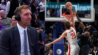 Dirk Nowitzki Alperen Şengün hakkında konuşuyor ALTYAZILI Mavs vs Rockets  28112023 [upl. by Lombardy127]