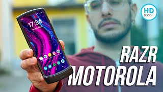 Recensione MOTOROLA RAZR 2019 il pieghevole nostalgico [upl. by Payson70]